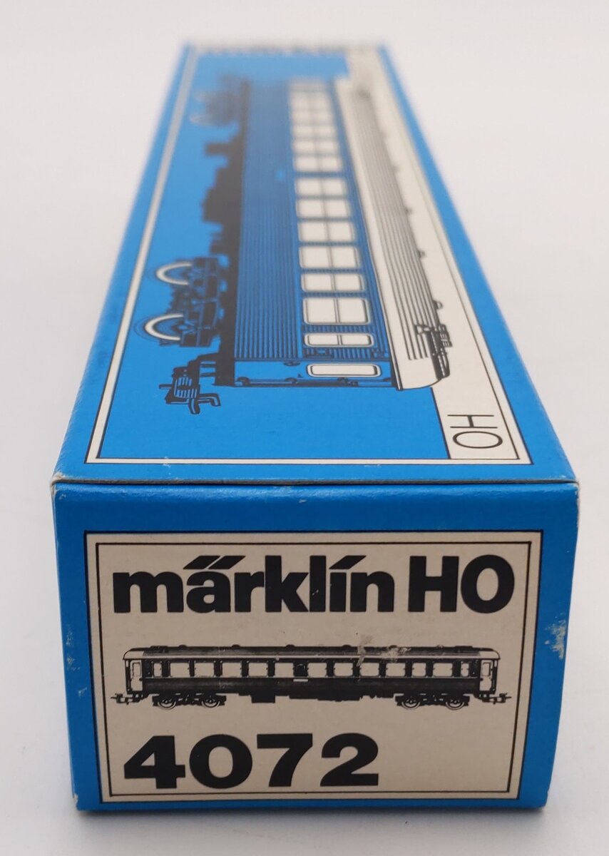 Marklin 4072 HO Scale SJ Passenger Car EX/Box