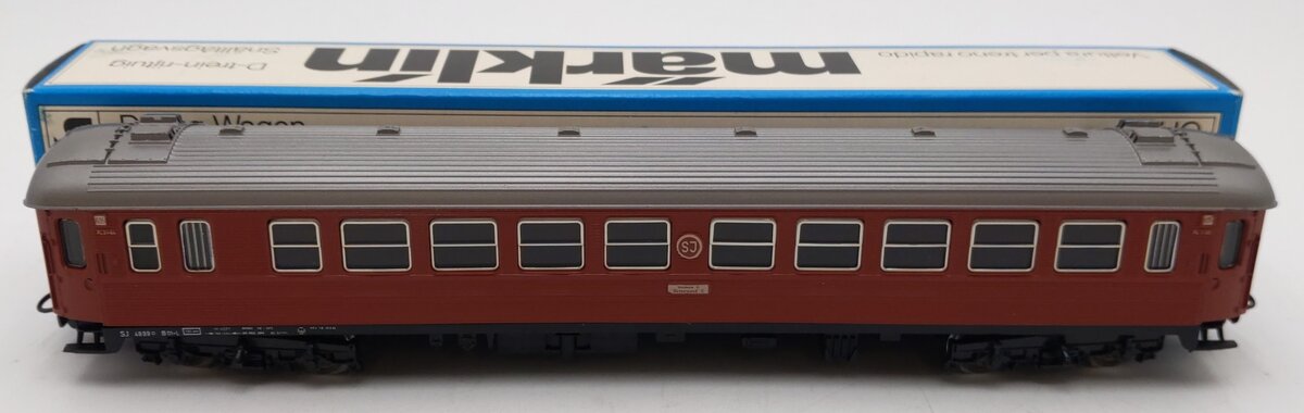 Marklin 4072 HO Scale SJ Passenger Car EX/Box