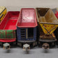 Marx Vintage O Gauge Freight Cars: 10970, 554, 552 [5] VG