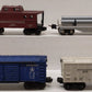 Lionel Vintage O Gauge Freight Cars: 6437, 6468, 6472, 6121 [4] EX