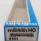 Marklin 4141 HO Scale Dresden 3rd Class Green Passenger Car #16408 EX/Box