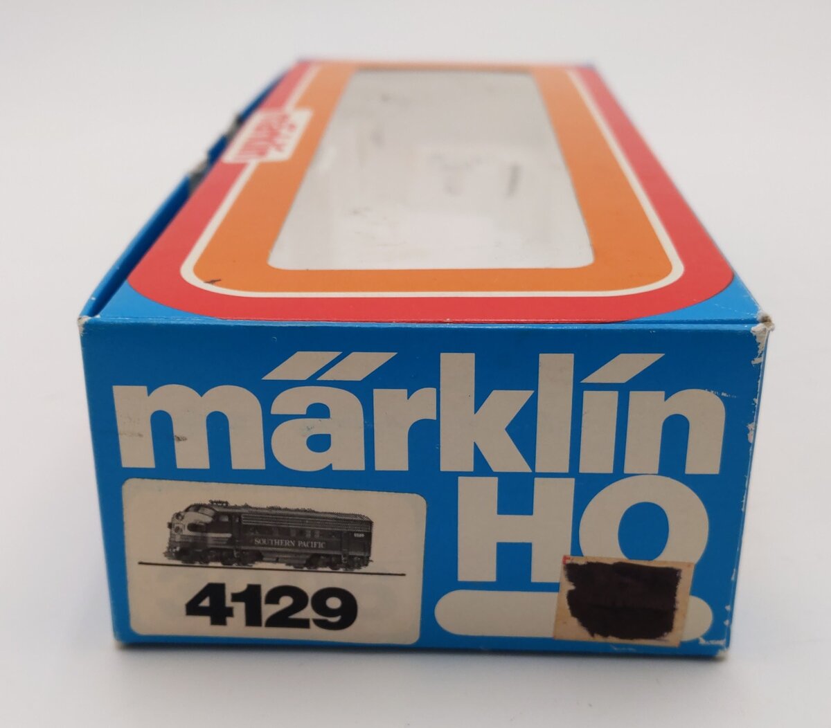 Marklin 4129 HO Scale Southern Pacific Black Widow Dummy Diesel Locomotive #6329 VG/Box