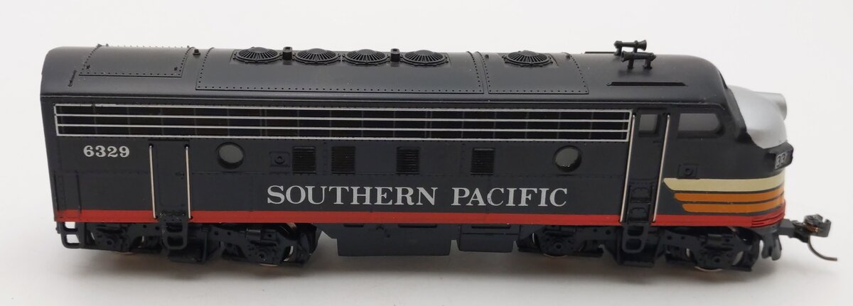 Marklin 4129 HO Scale Southern Pacific Black Widow Dummy Diesel Locomotive #6329 VG/Box