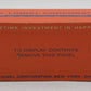 Lionel 6816 O Vintage Flatcar w/Bulldozer Empty Box Only VG/Box