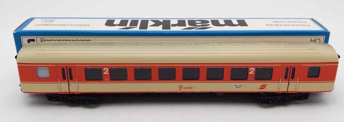 Marklin 4034 HO Scale SBB CFF Passenger Car EX/Box