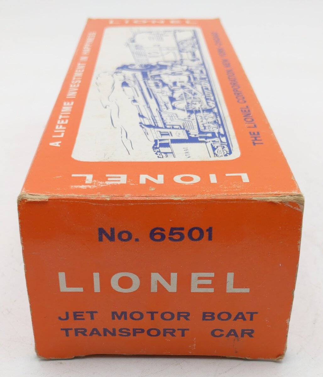 Lionel 6501 Vintage O Empty Box VG/Box