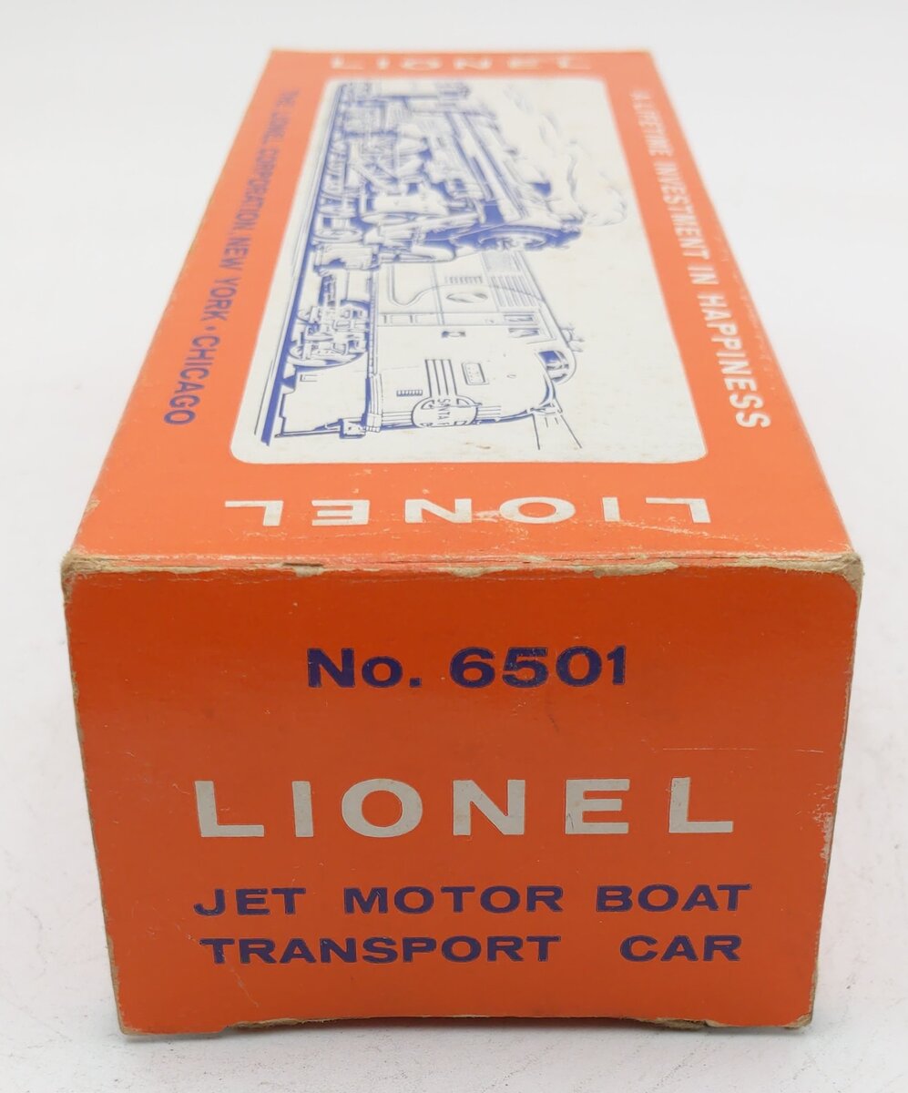 Lionel 6501 Vintage O Empty Box VG/Box