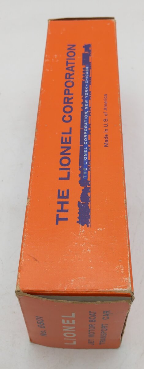 Lionel 6501 Vintage O Empty Box VG/Box