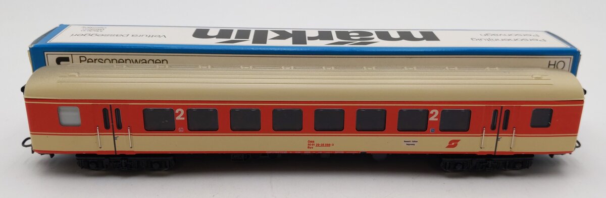 Marklin 4034 HO Scale SBB CFF Passenger Car EX/Box