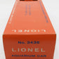 Lionel 3435 Vintage O Operating Aquarium Car Empty Box Only VG/Box