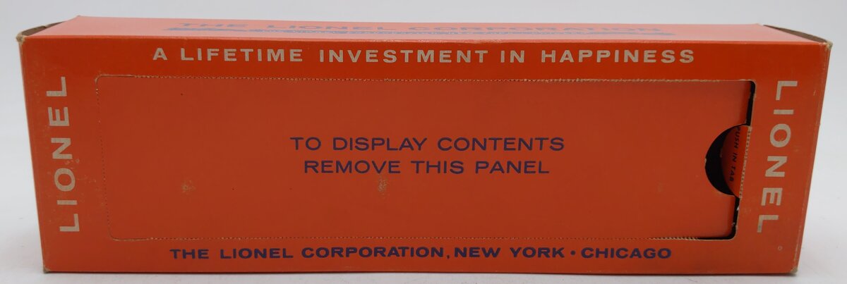 Lionel 3435 Vintage O Operating Aquarium Car Empty Box Only VG/Box