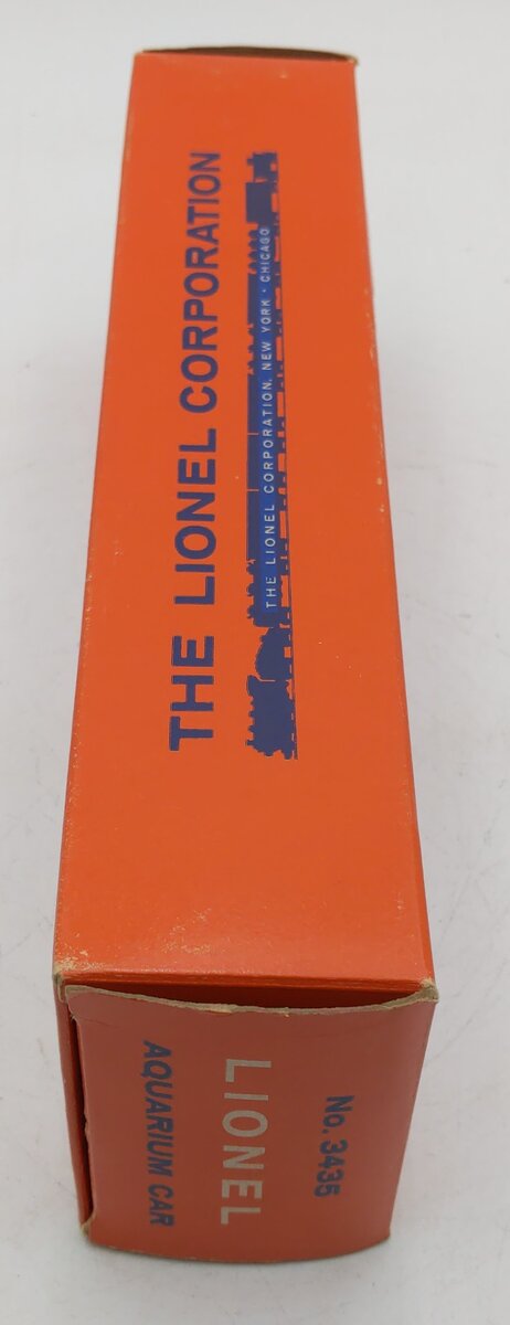 Lionel 3435 Vintage O Operating Aquarium Car Empty Box Only VG/Box