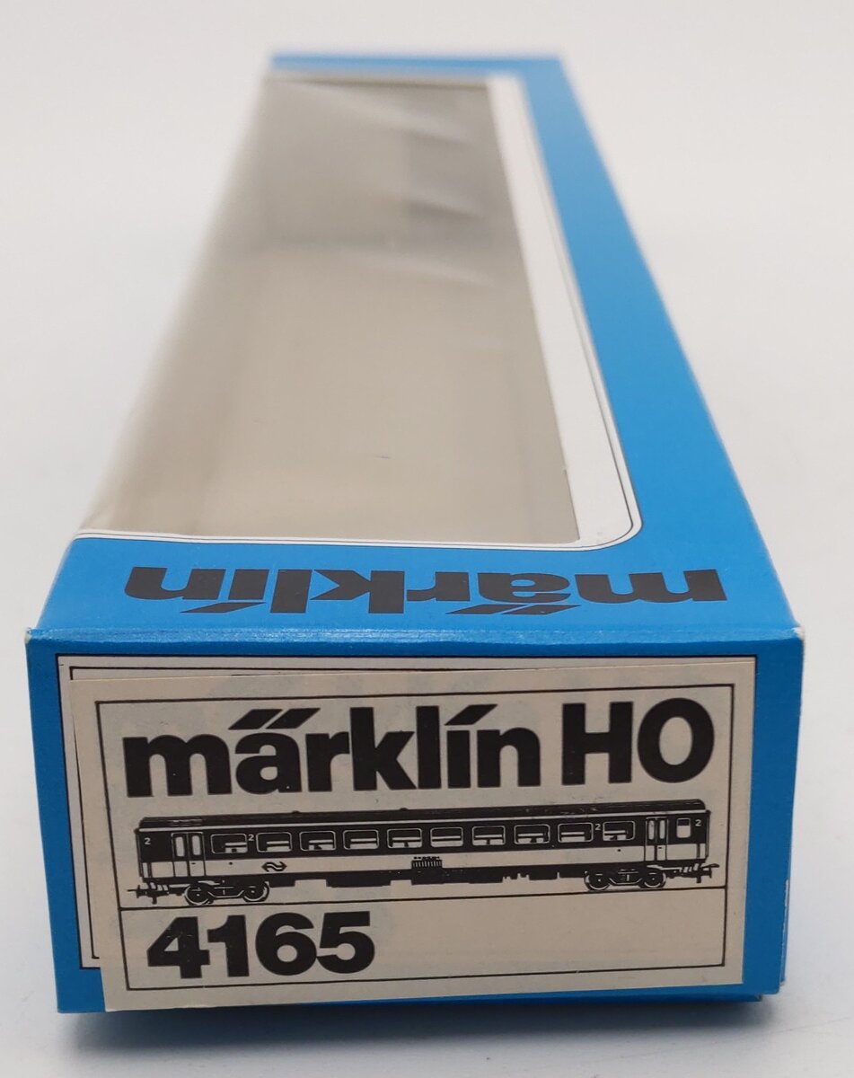 Marklin 4165 HO Scale 2nd Class Intercity Passenger Car #50 84 20-70-813-5 EX/Box