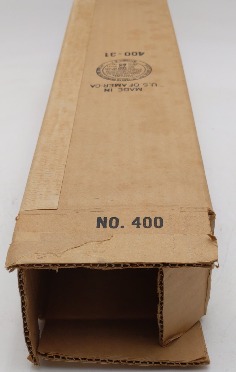 Lionel 400 Vintage O Baltimore & Ohio Commuter Car Empty Box Only VG/Box