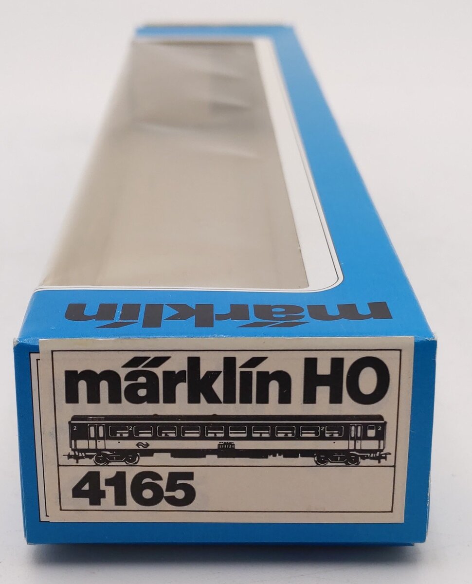 Marklin 4165 HO Scale 2nd Class Intercity Passenger Car #50 84 20-70-813-5 EX/Box
