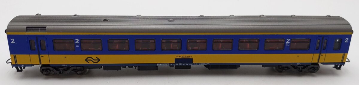 Marklin 4165 HO Scale 2nd Class Intercity Passenger Car #50 84 20-70-813-5 EX/Box