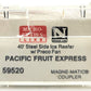 Micro-Trains 05900520 N Pacific Fruit Express 40' Steel Side Ice Reefer #41507 LN/Box