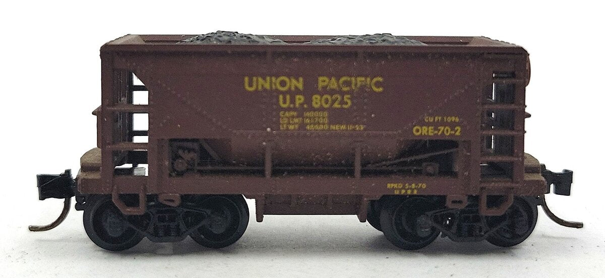 Atlas 3213 N Scale Union Pacific 70 Ton Ore Car #8025 EX/Box