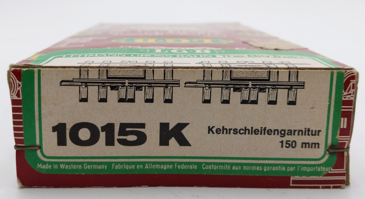 LGB 1015K G Scale Reverse Loop Track Set EX/Box
