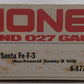 Lionel 6-8777 O Gauge Santa Fe F3 B Unit Non-Powered Diesel Locomotive EX/Box