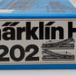 Marklin 5202 HO Scale Left & Right Remote Switch Pair EX/Box