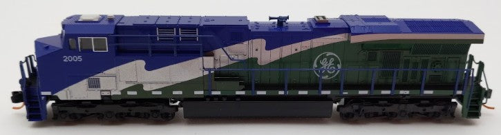 Kato 176-8911 N Scale GE Demonstrator GS ES44AC 'GEVO' Diesel Loco #2005 w DCC EX/Box