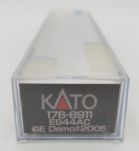 Kato 176-8911 N Scale GE Demonstrator GS ES44AC 'GEVO' Diesel Loco #2005 w DCC EX/Box