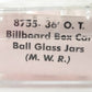 Roundhouse 8755 N Scale Ball Glass Jar Billboard Boxcar #1280 VG/Box