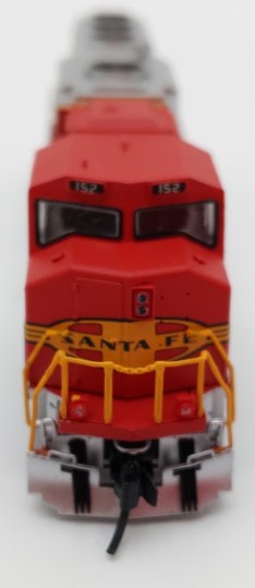 Fox Valley Models 70504 N Scale Santa Fe GP60M Diesel Locomotive #152 with DCC EX/Box