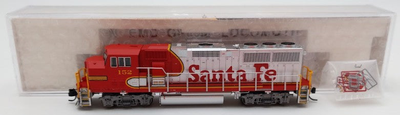 Fox Valley Models 70504 N Scale Santa Fe GP60M Diesel Locomotive #152 with DCC EX/Box