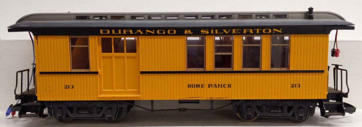 LGB 35810 G Scale Durango & Silverton Passenger Car #213 EX