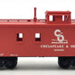 Micro-Trains 05000190 N C&O 34' Wooden Sheathed Cupola Caboose #90061 EX/Box