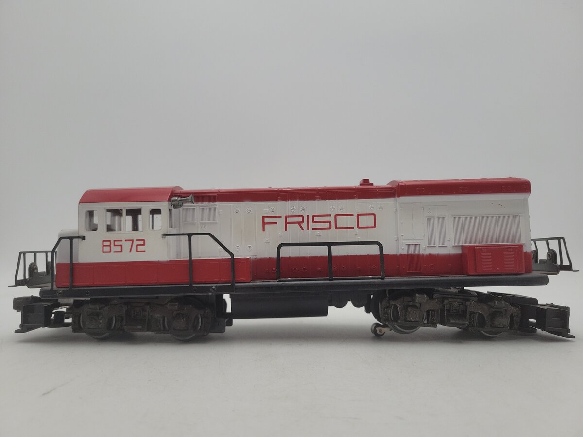 Lionel O Gauge CUSTOM Frisco Diesel Locomotive #8572