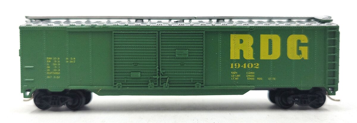 Atlas 3606 N Scale Reading Boxcar #19402 LN/Box