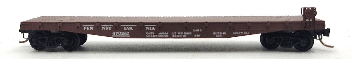 Micro-Trains 04500140 N Pennsylvania 50' Fishbelly Side Flatcar #470182 EX/Box