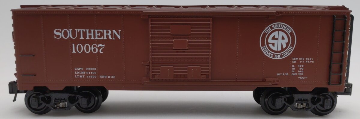Lionel 6-21191 Southern O Gauge Boxcar EX/Box