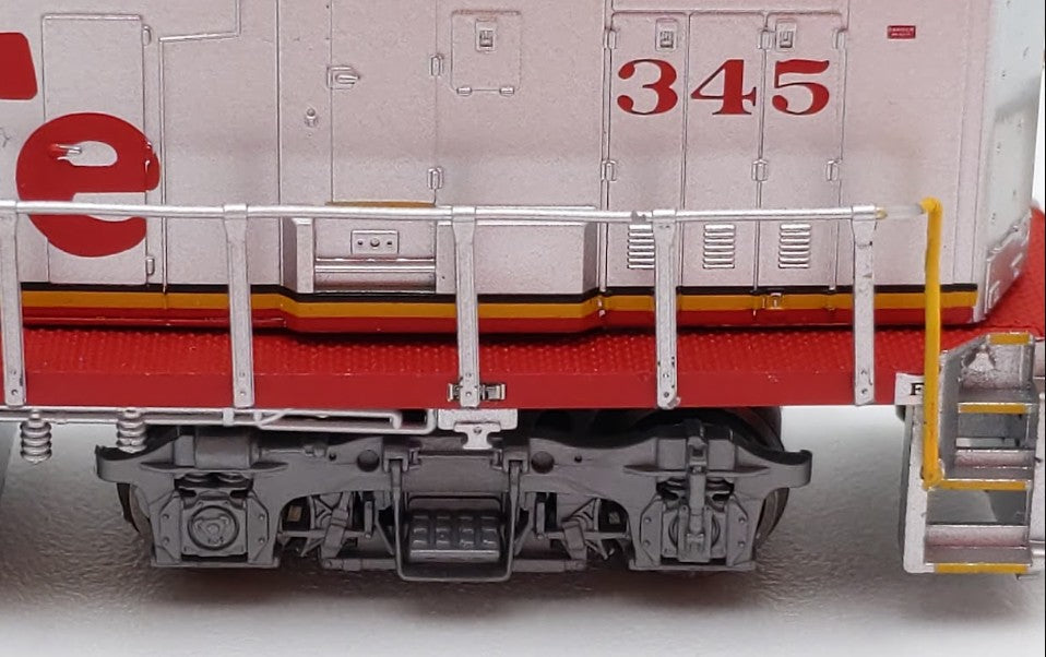 Fox Valley Models 70604 N Scale ATSF GP60B Diesel Locomotive #345 with DCC EX/Box