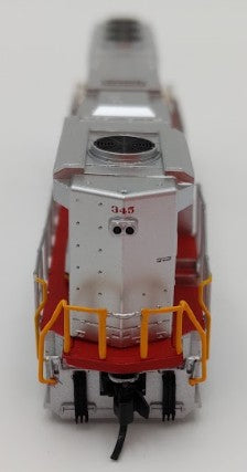 Fox Valley Models 70604 N Scale ATSF GP60B Diesel Locomotive #345 with DCC EX/Box