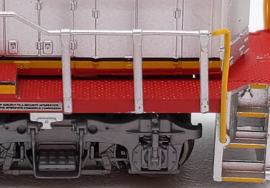 Fox Valley Models 70604 N Scale ATSF GP60B Diesel Locomotive #345 with DCC EX/Box