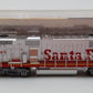 Fox Valley Models 70604 N Scale ATSF GP60B Diesel Locomotive #345 with DCC EX/Box