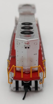 Fox Valley Models 70604 N Scale ATSF GP60B Diesel Locomotive #345 with DCC EX/Box
