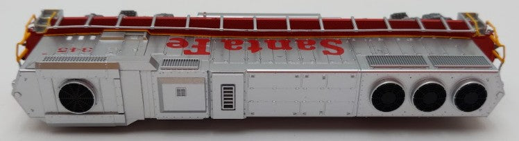 Fox Valley Models 70604 N Scale ATSF GP60B Diesel Locomotive #345 with DCC EX/Box