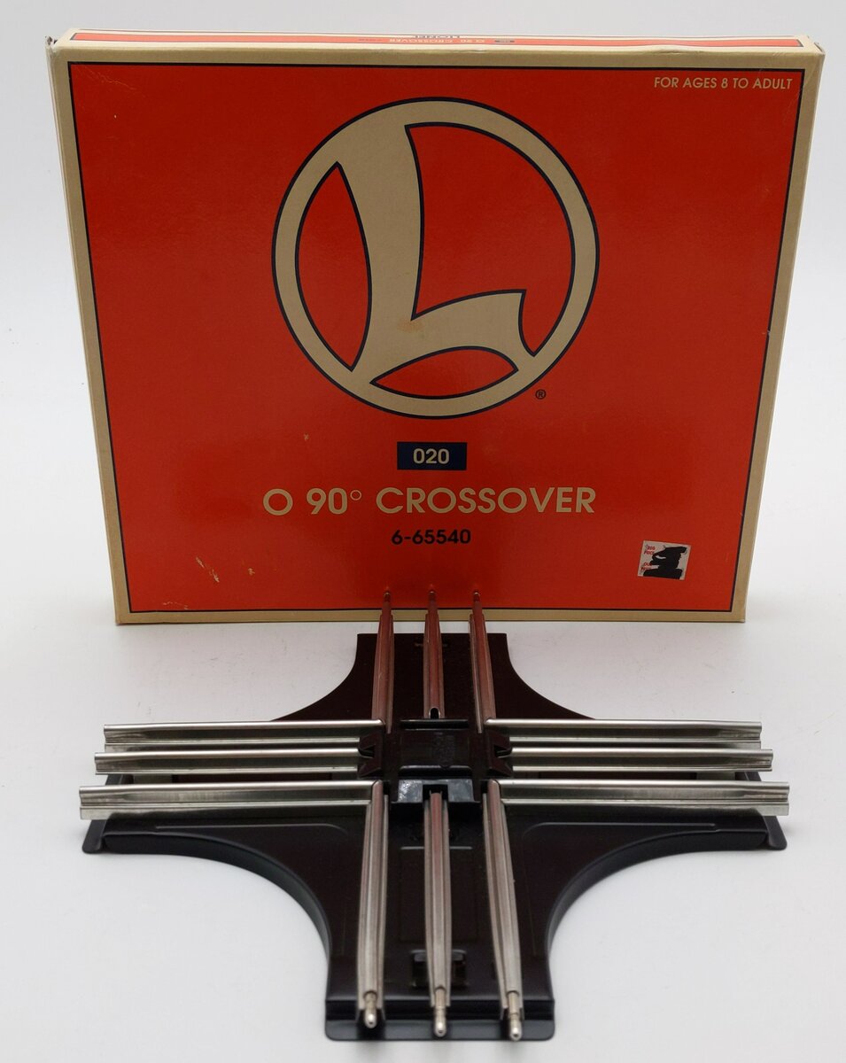 Lionel 6-65540 O Gauge 90 Degree Crossover LN/Box