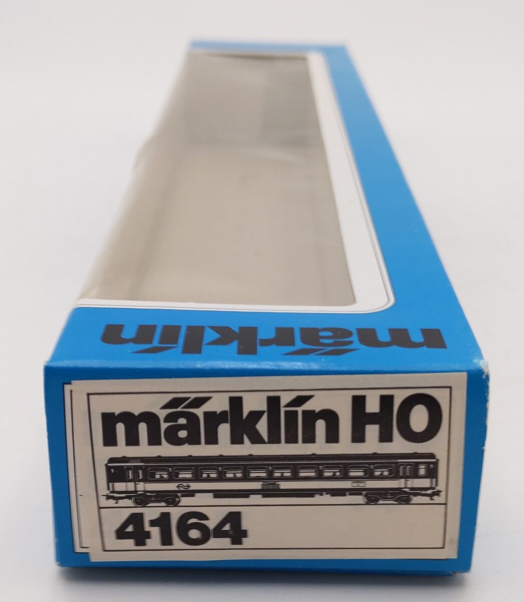 Marklin 4164 HO 1nd Class Intercity Passenger Car W/ Interior #50 84 10-70 672-7 EX/Box
