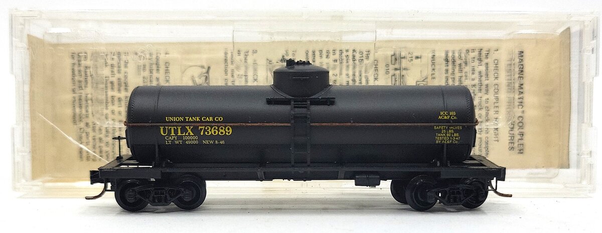 Micro-Trains 06500062 N Union Tank Car 39' Single Dome Tank Car #73689 EX/Box