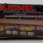 Lionel 6-12748 O/027 Illuminated Station Platform EX/Box