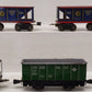 Marx Vintage O Gauge Freight Cars: #554, #554, #10971, #28500, #20102 [5] EX
