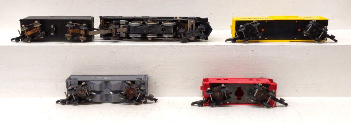 American Flyer 4904T Vintage S Pacific Freight Train, 290, 638, 639, 640/Box