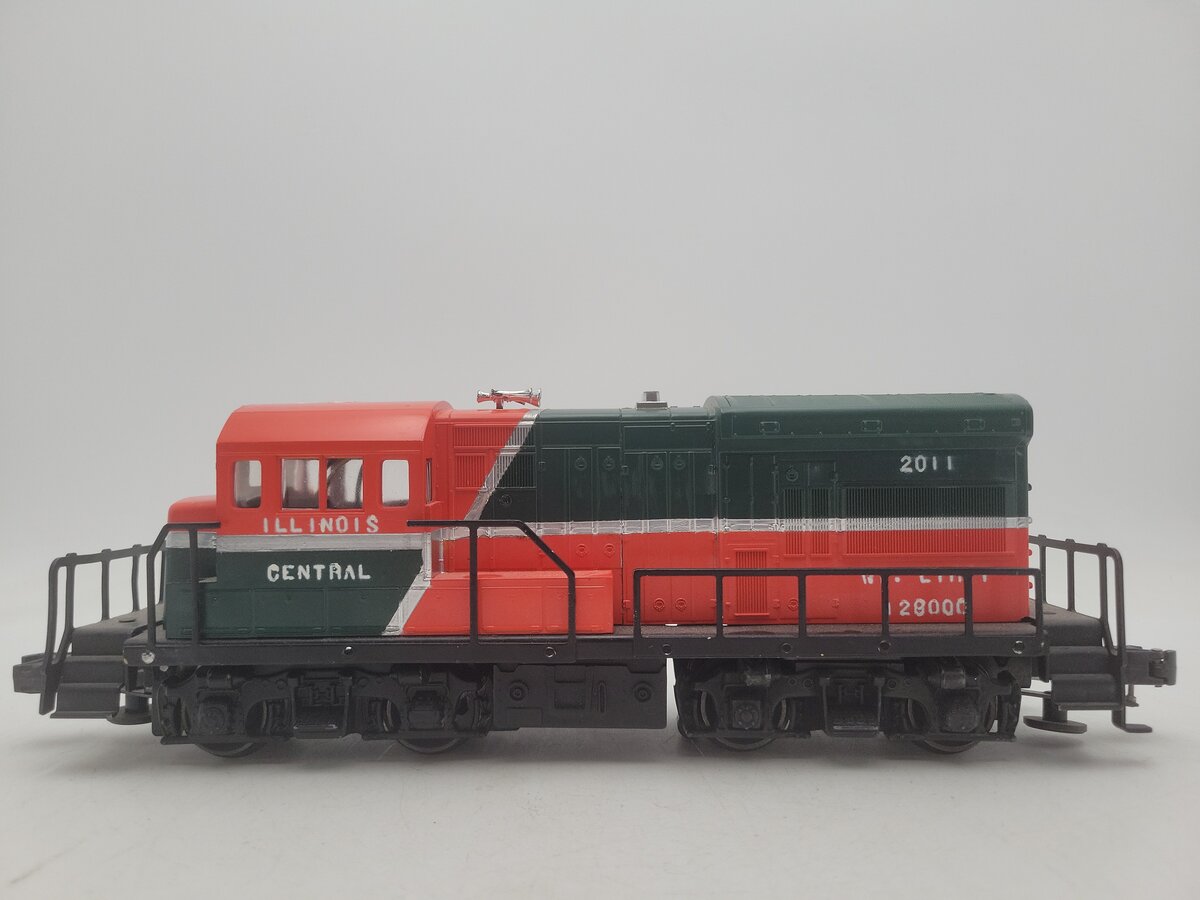 O Gauge CUSTOM Illinois Central Diesel Locomotive #2011