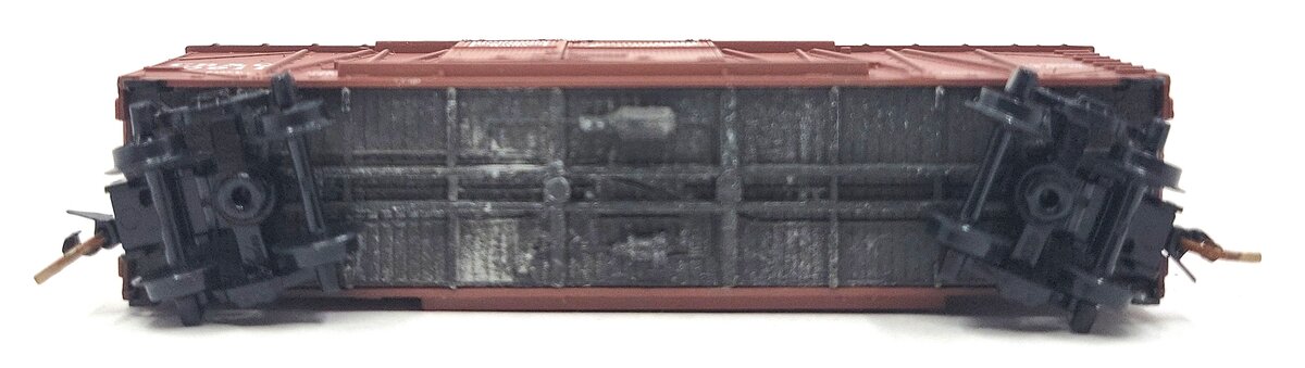 Micro-Trains 02900060 N CB&Q 40' 1&1/2 Door Outside Braced Boxcar #10911 EX/Box